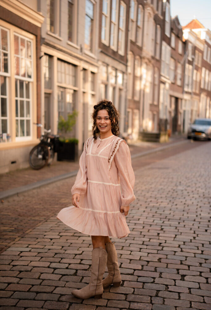 atelier dress 787 lola pink