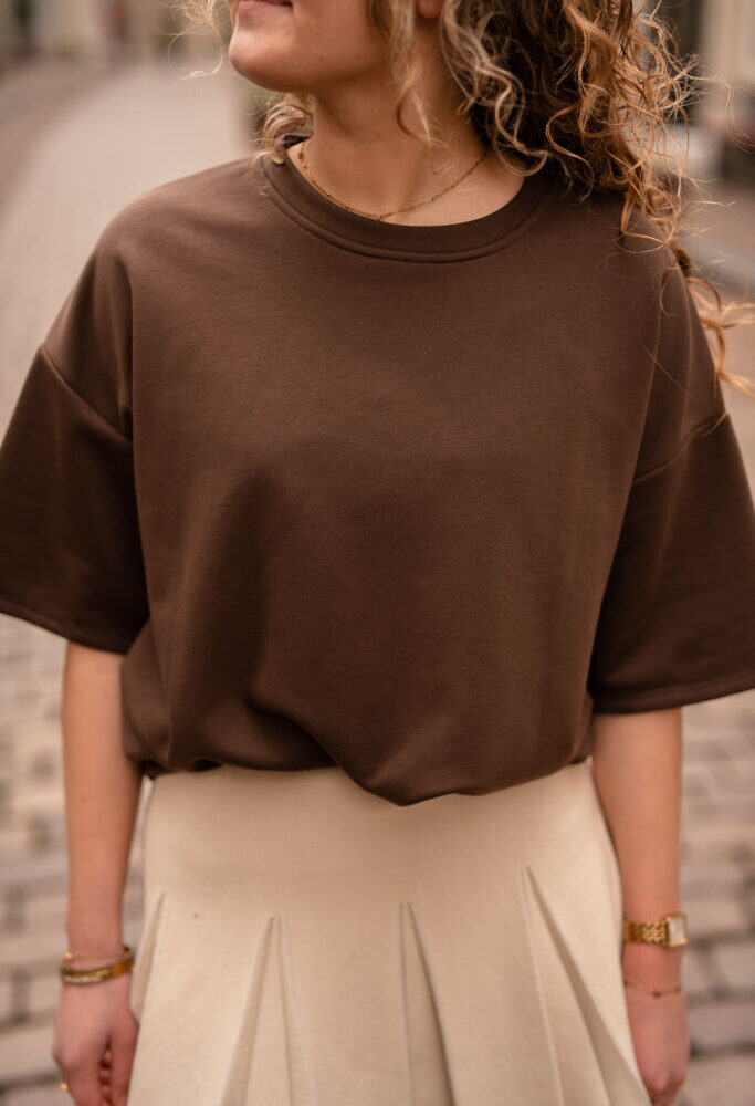 Marloes tee 5103 brown