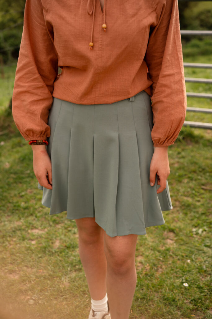 FAV tennis skirt green
