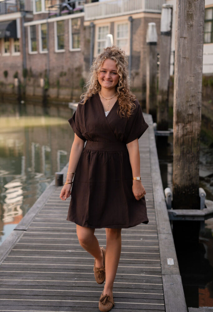 Azzurro 95265 dress florence brown