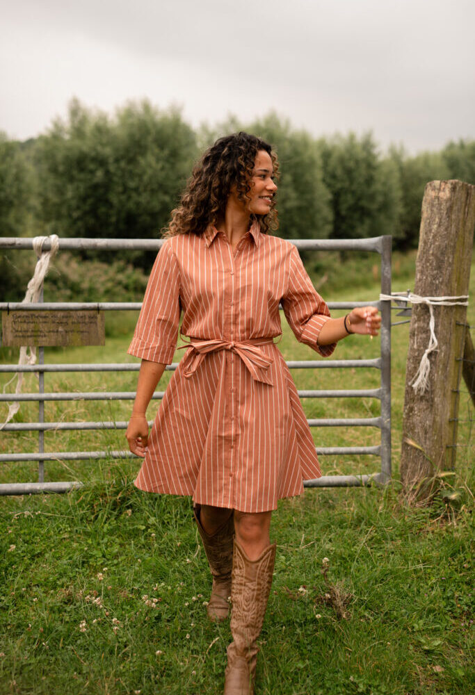 4012 old pink dress blouse goa