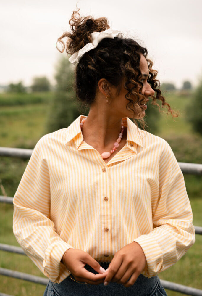 blouse 62-16 stripes yellow