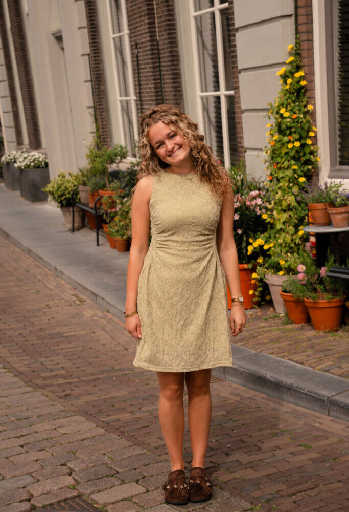 azzurro dress 95256 fleur green