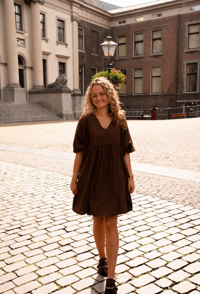veerle dress azzurro 5670 brown