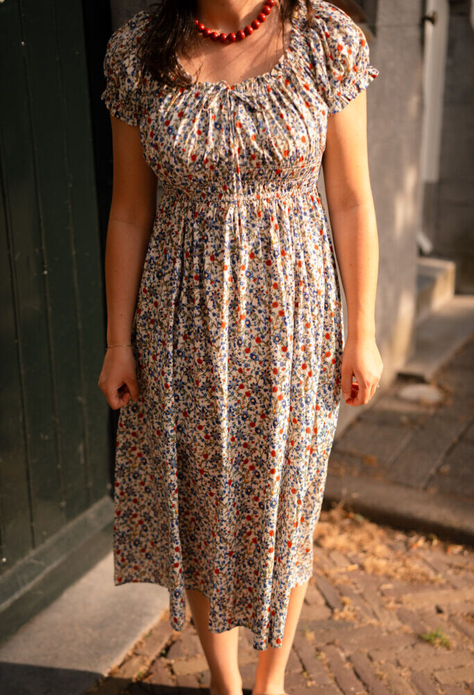 2188 dress cori bleu
