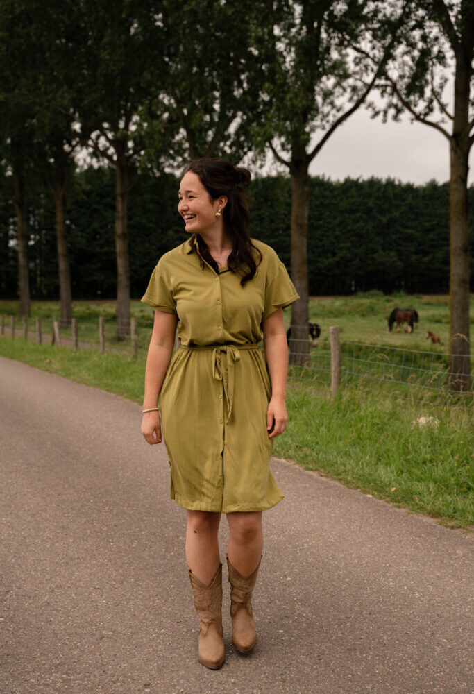 95261 anne dress green