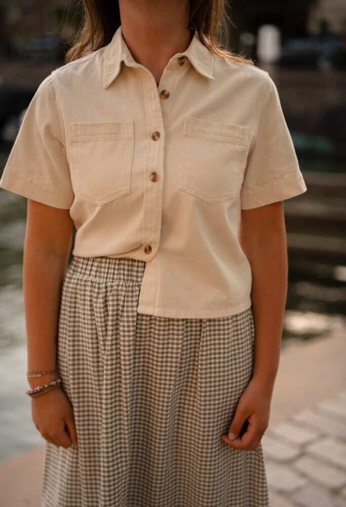 6908 beige blouse city