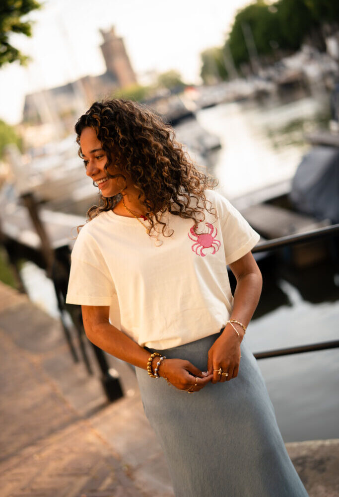 charlior shirt pink crab 611398