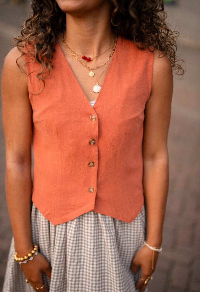elenza 2899 gilet rust