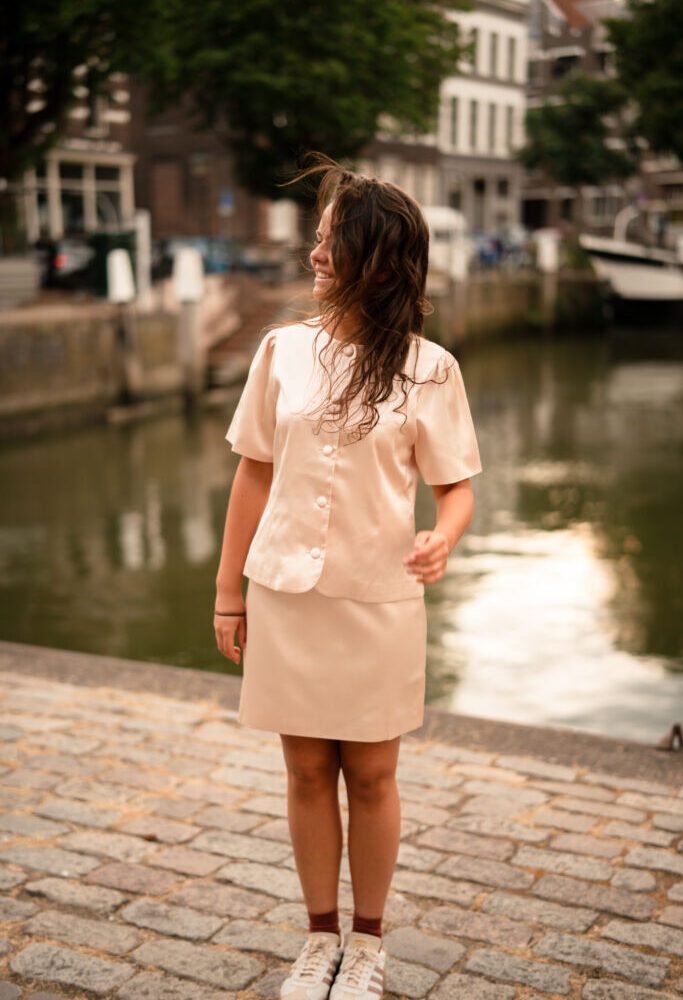Ydence 2607 blouse celine champagne