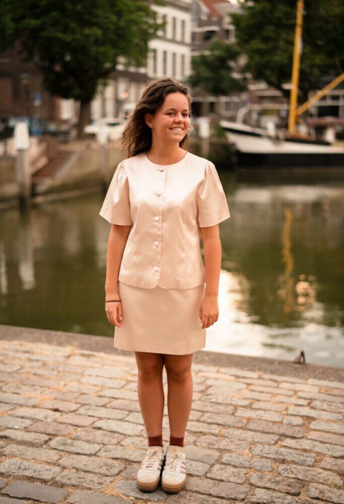 Ydence 2608 skirt mia champagne